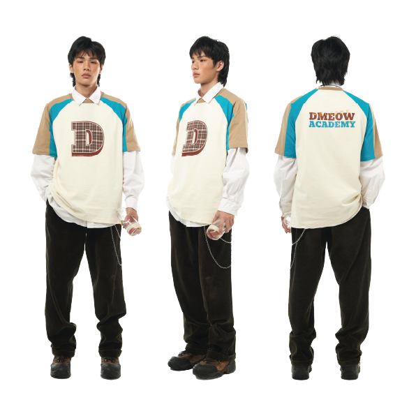 Dmeow Welcome Tee • Cream