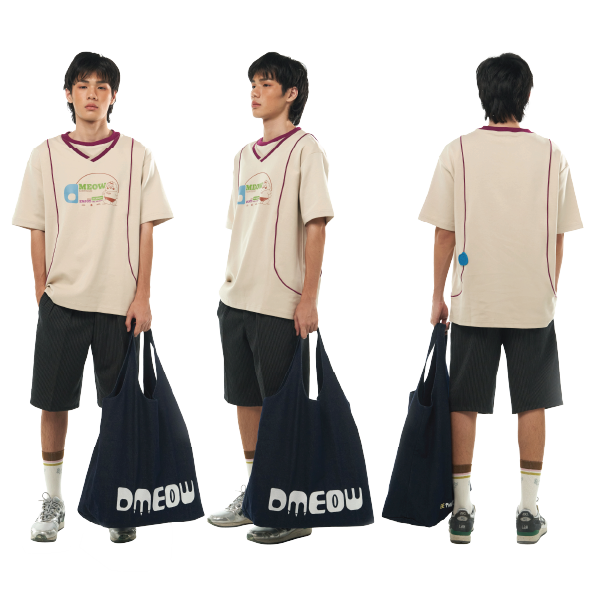 Hoops Happyzone Tee • Oak