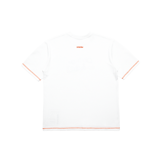 At Your Own Pace Tee • White