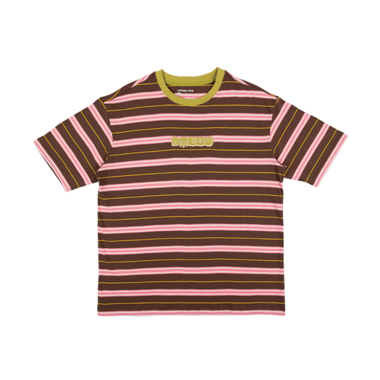 Basic Striped Tee • Mixberry
