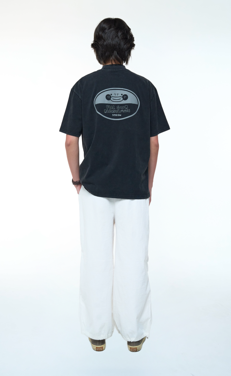 Stoned Wash Tee • Black