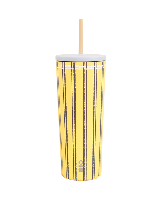 D • Zone Sense Straw Yellow in Wonderama Peri Peach Lid - 22oz/ 650ml