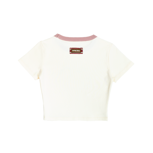 Bestie Doodle Baby Tee π β’ Cream