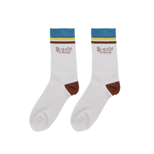 Dmeow Socks Set • Grey & Beige
