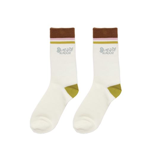 Dmeow Socks Set • Grey & Beige