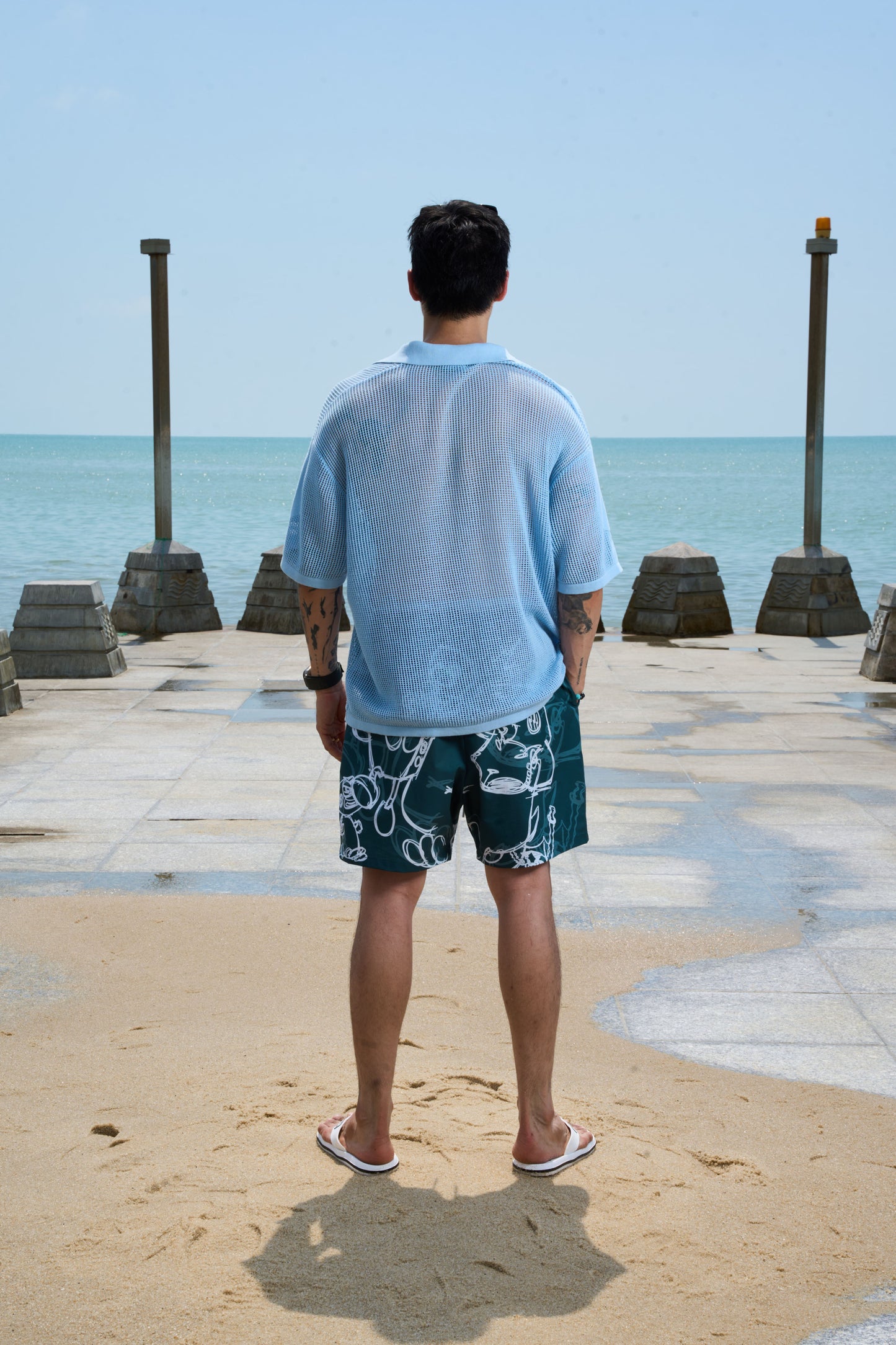 TIDES KNITTED POLO