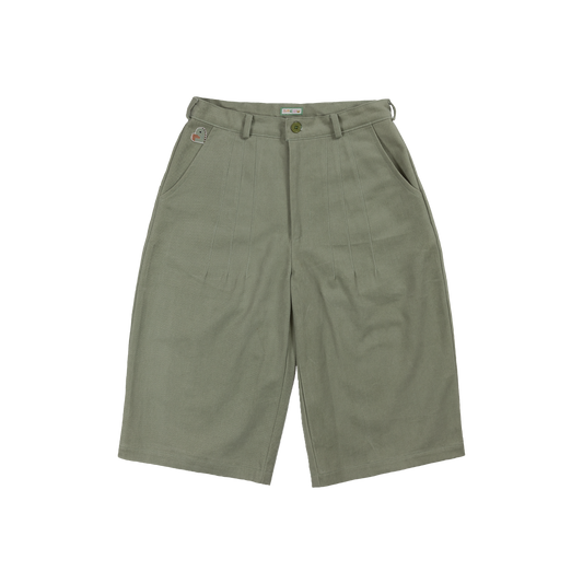 Capri Wide Pants • Green