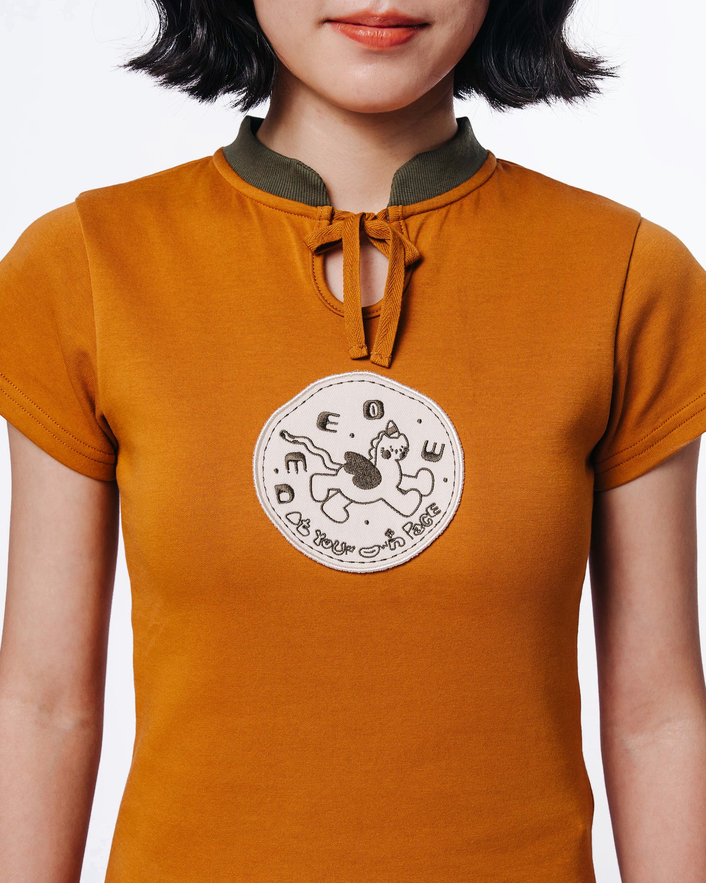 Cheongsam Tee • Orange