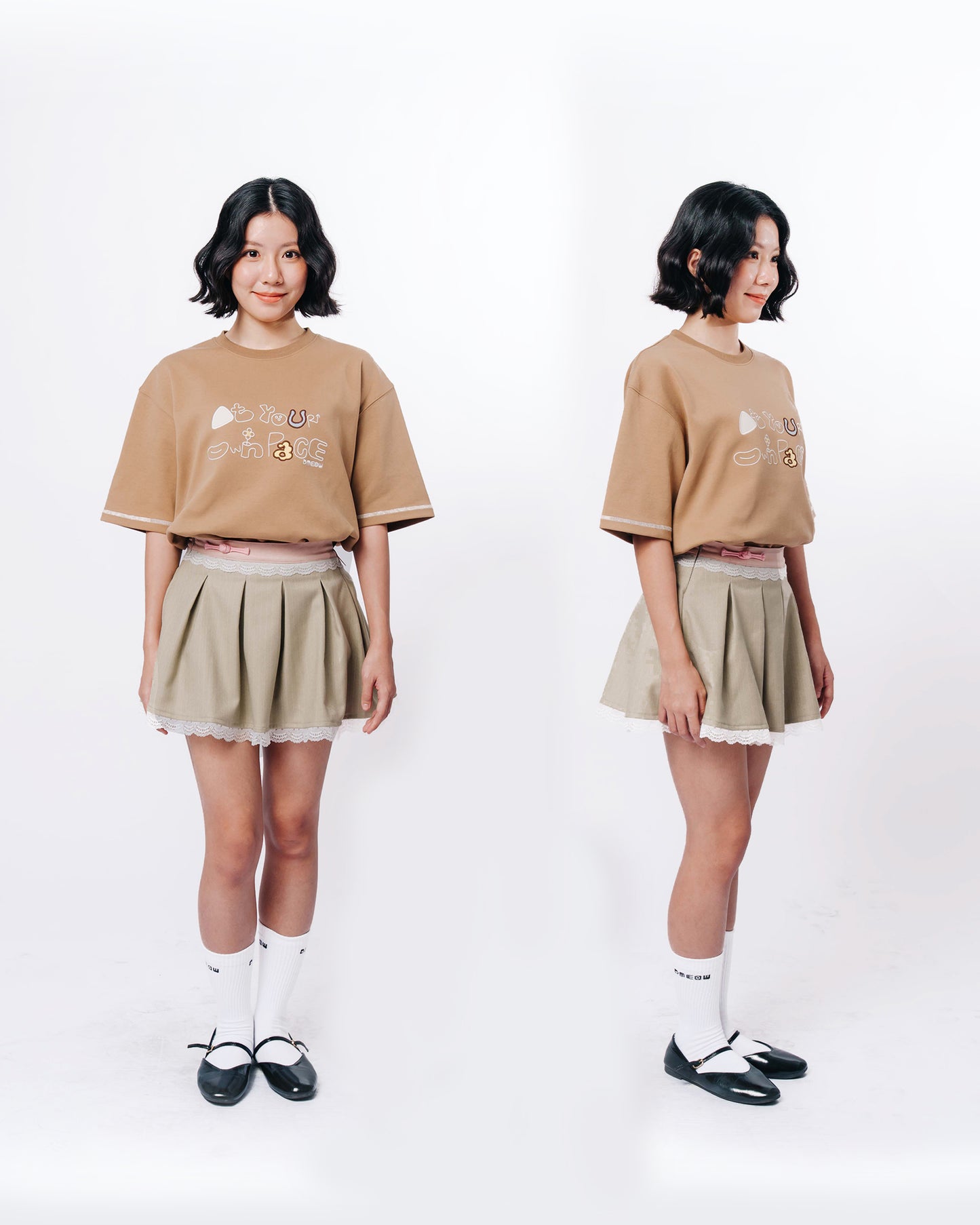 At Your Own Pace Tee • Choco