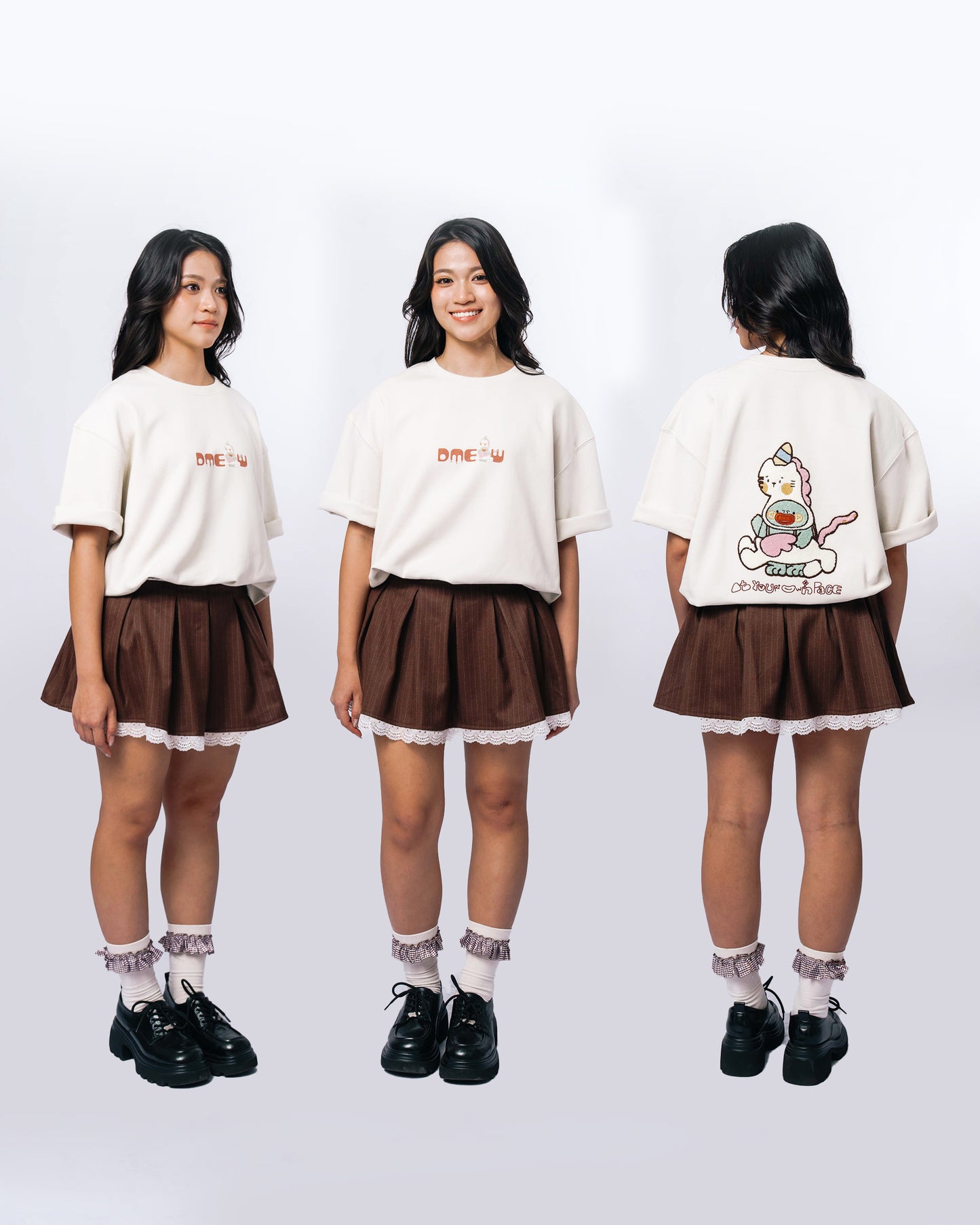 Dee Horse Tee • Beige