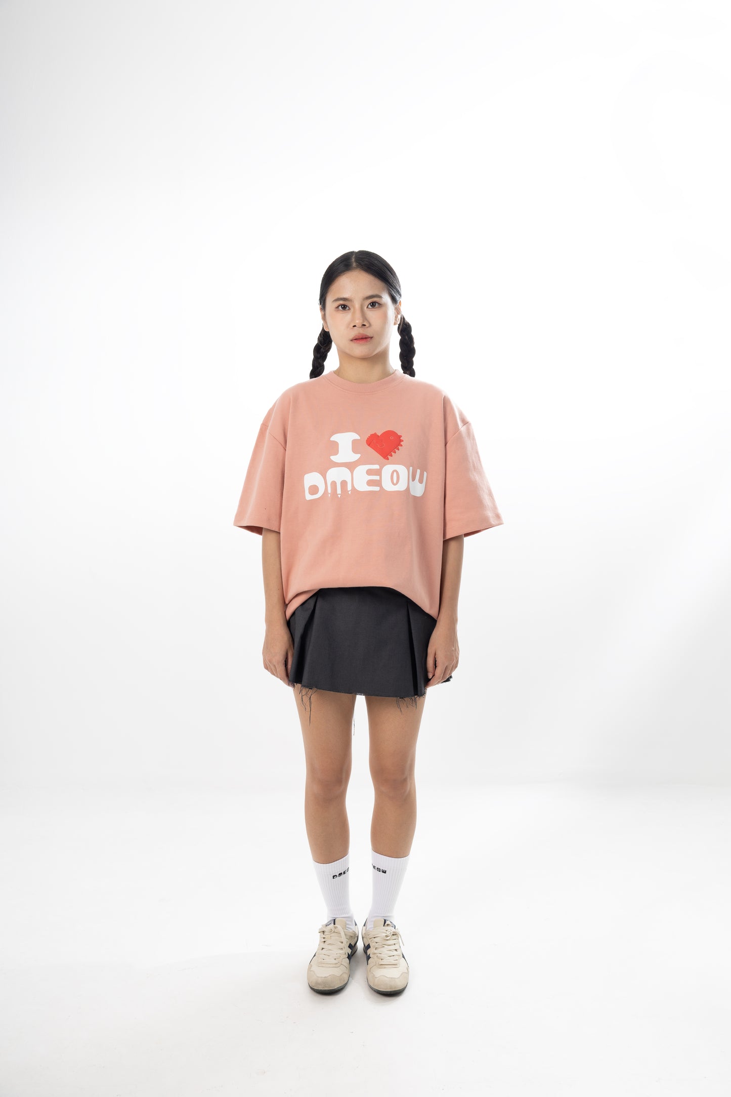 I LOVE DMEOW TEE • PINK