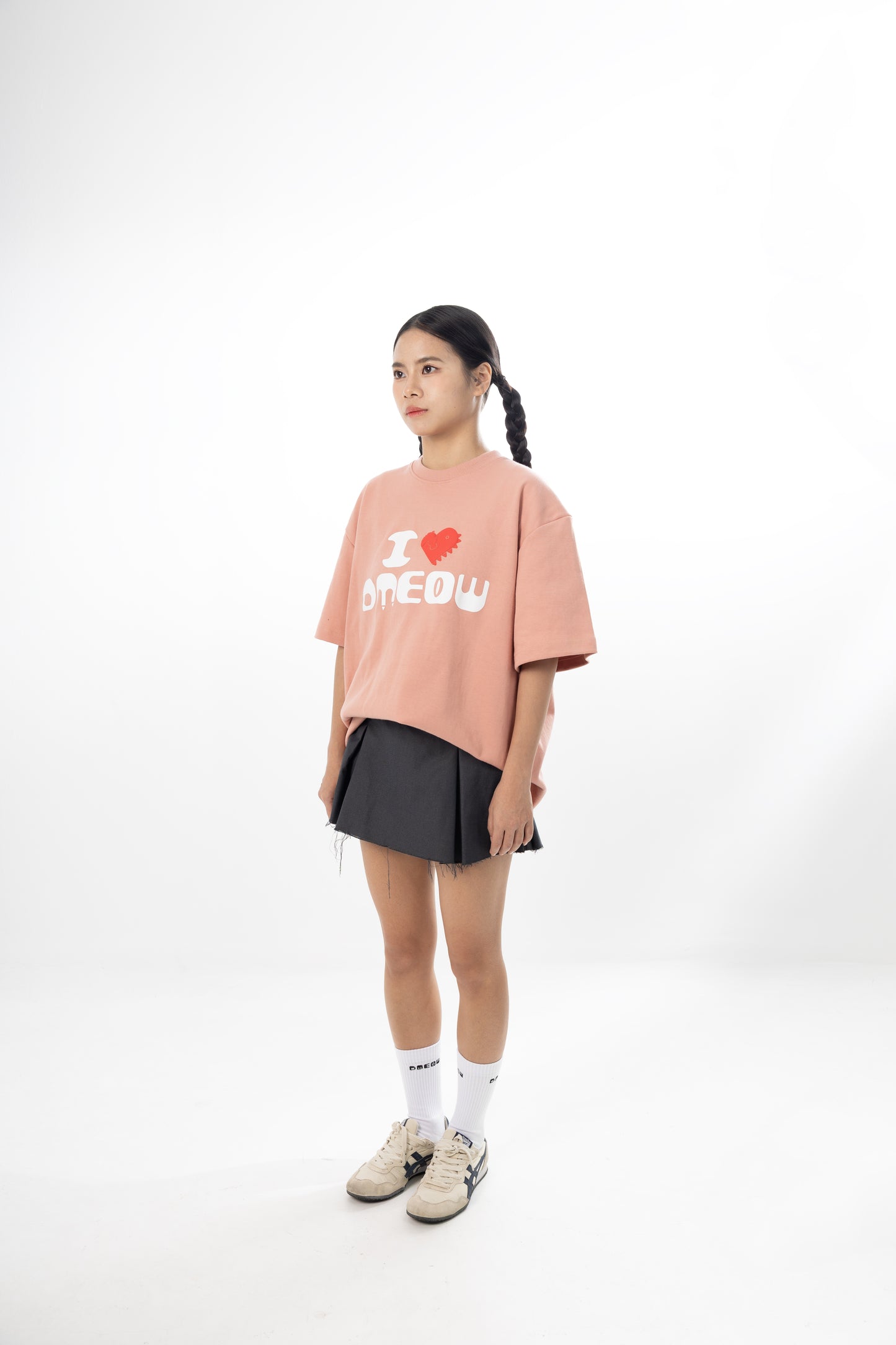 I LOVE DMEOW TEE • PINK