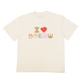 I LOVE DMEOW TEE • CREAM