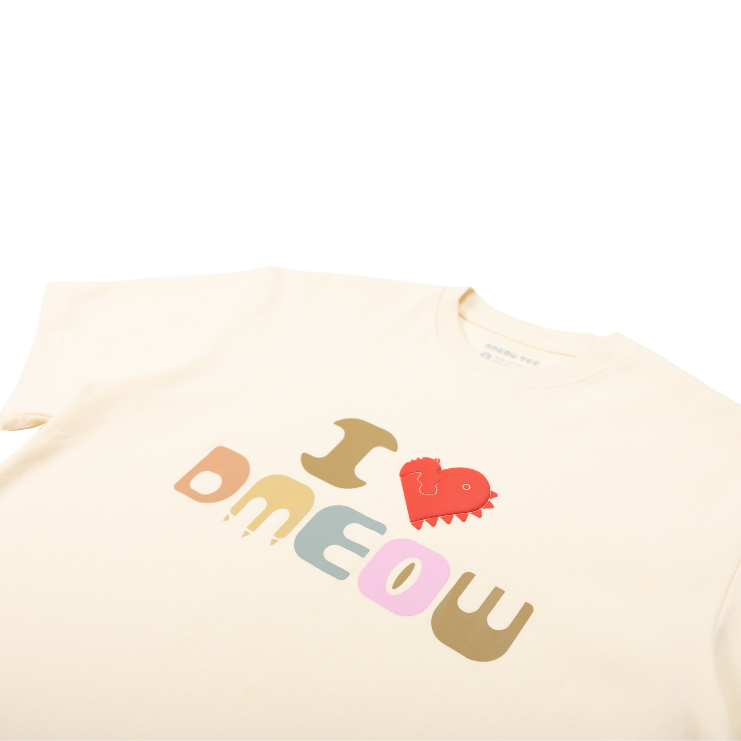 I LOVE DMEOW TEE • CREAM