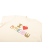 I LOVE DMEOW TEE • CREAM