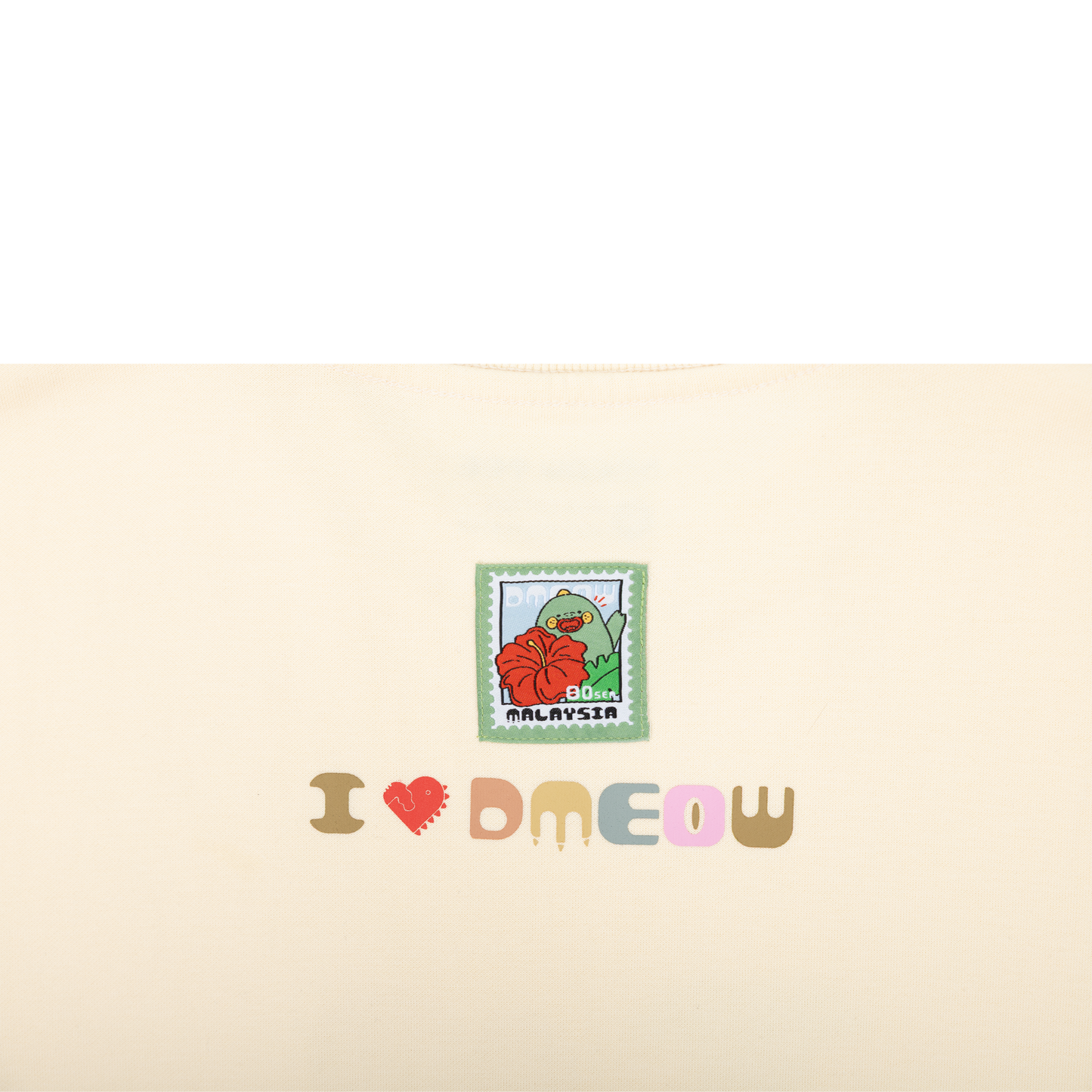 I LOVE DMEOW TEE • CREAM