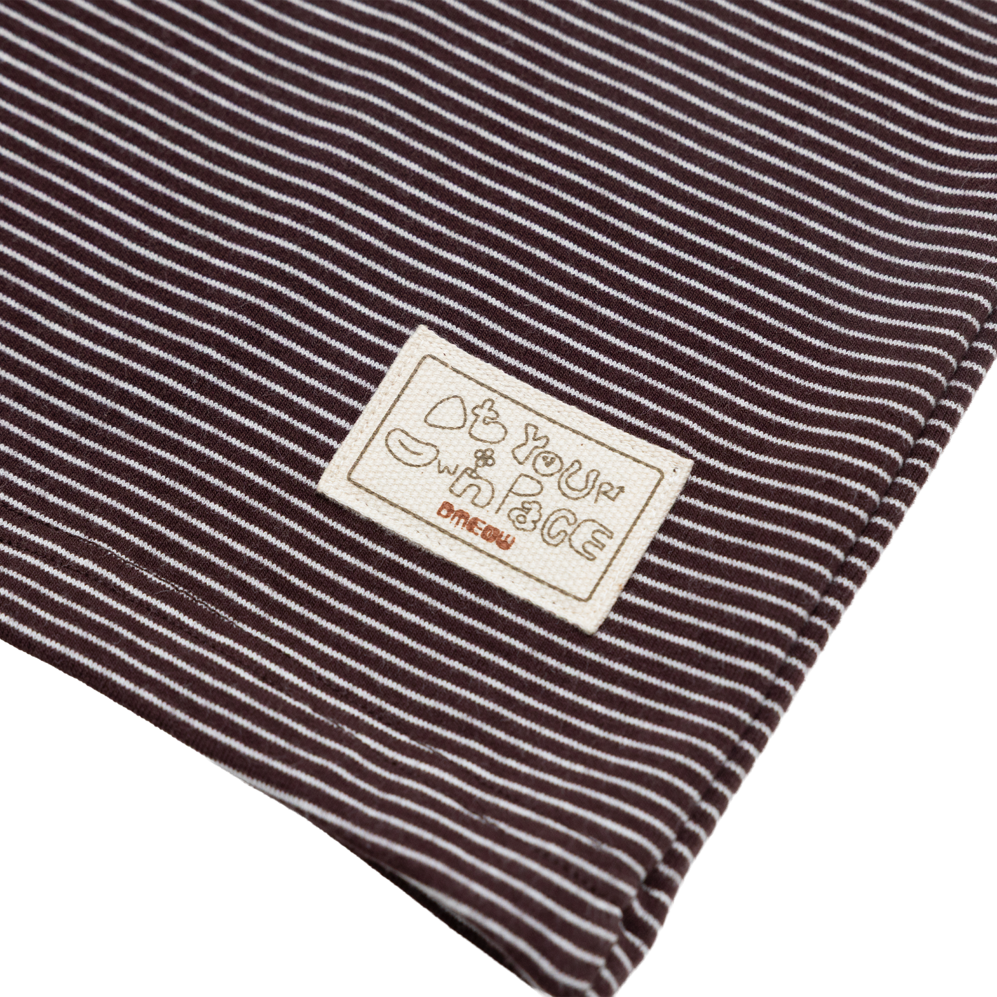 Striped Polo Tee • Choco