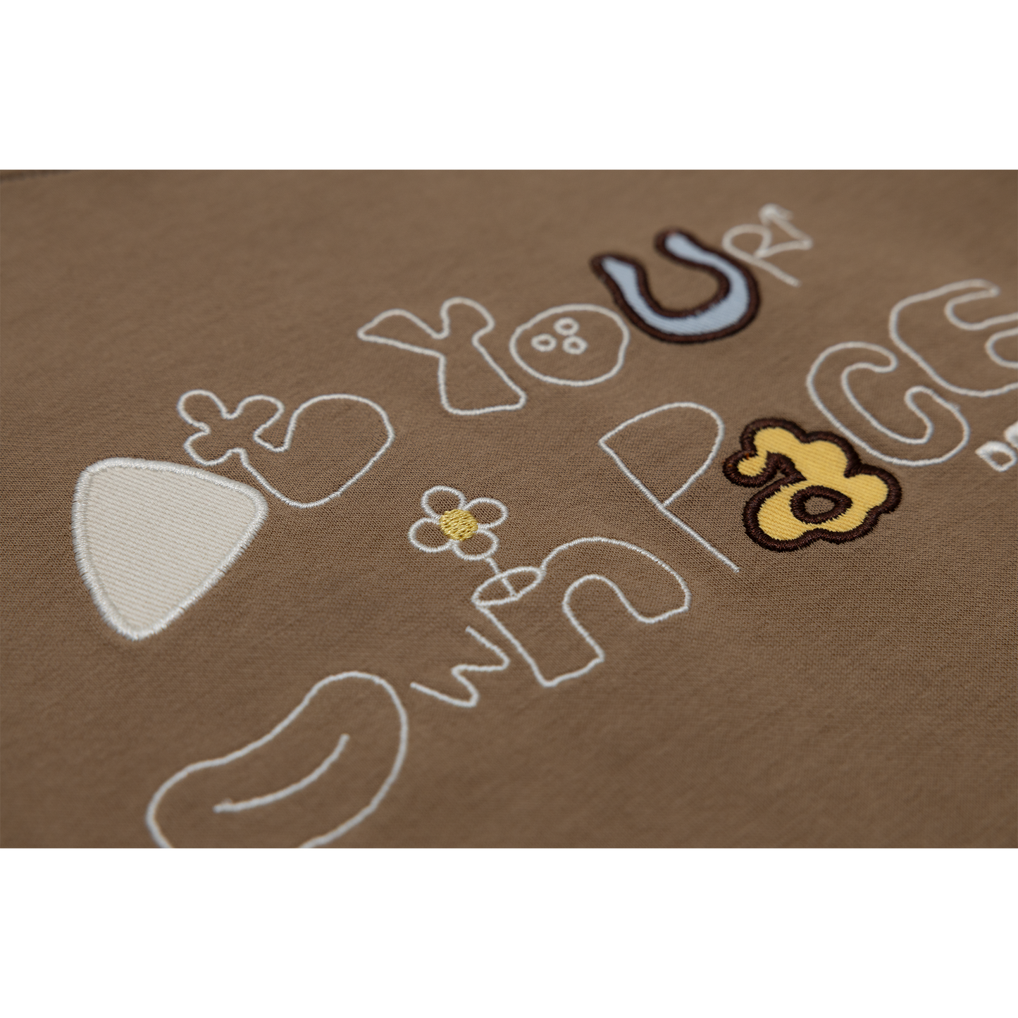 Dmeow At Your Own Pace Tee • Brown - Kids