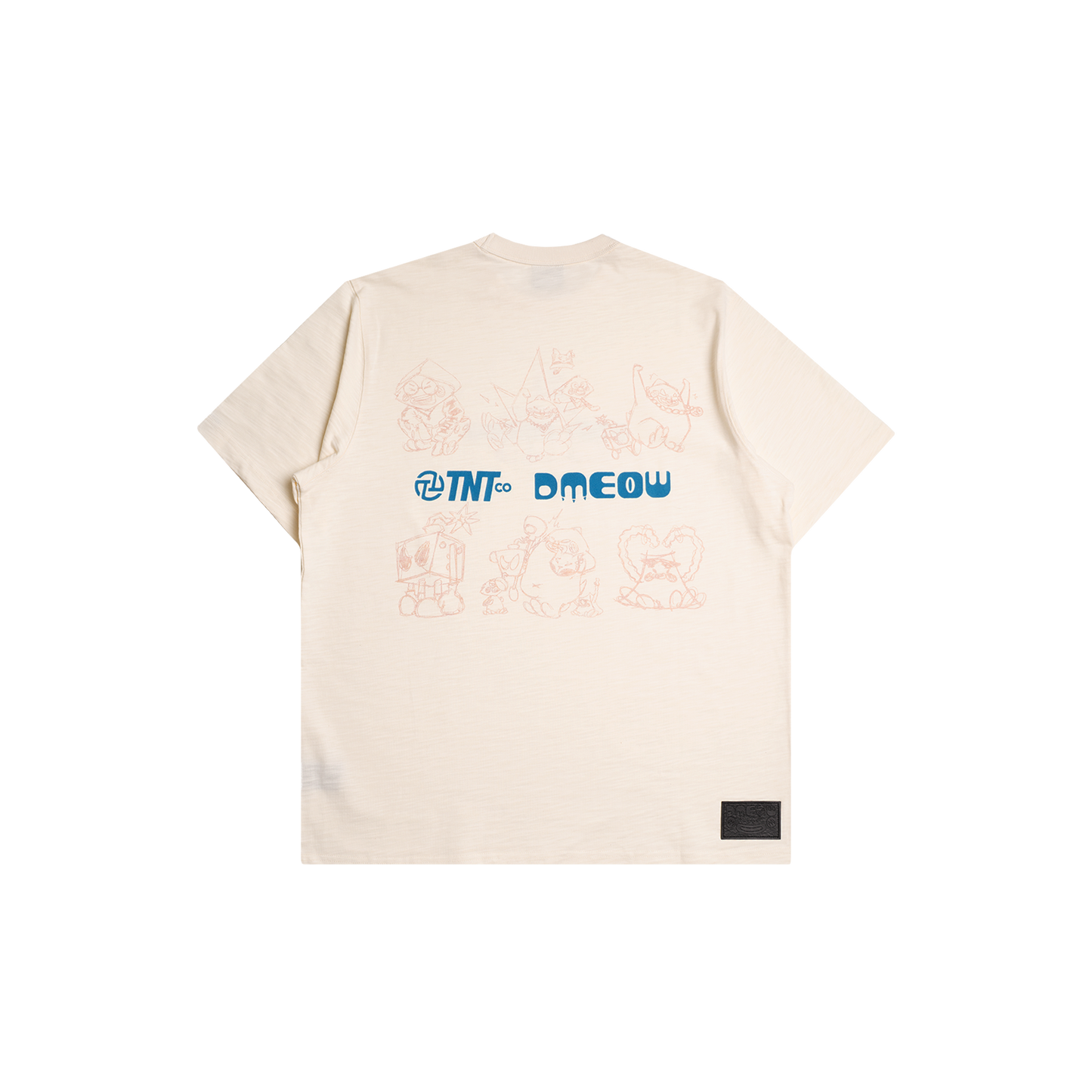 THUGS LOGO TEE Beige