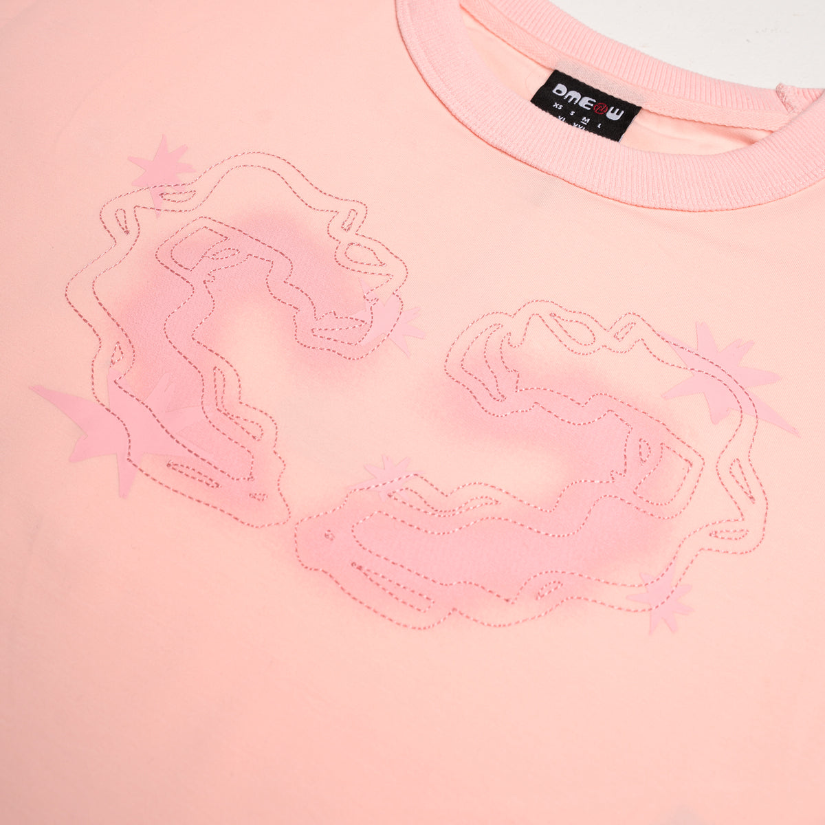 EVIL HUGGY TEE Pink