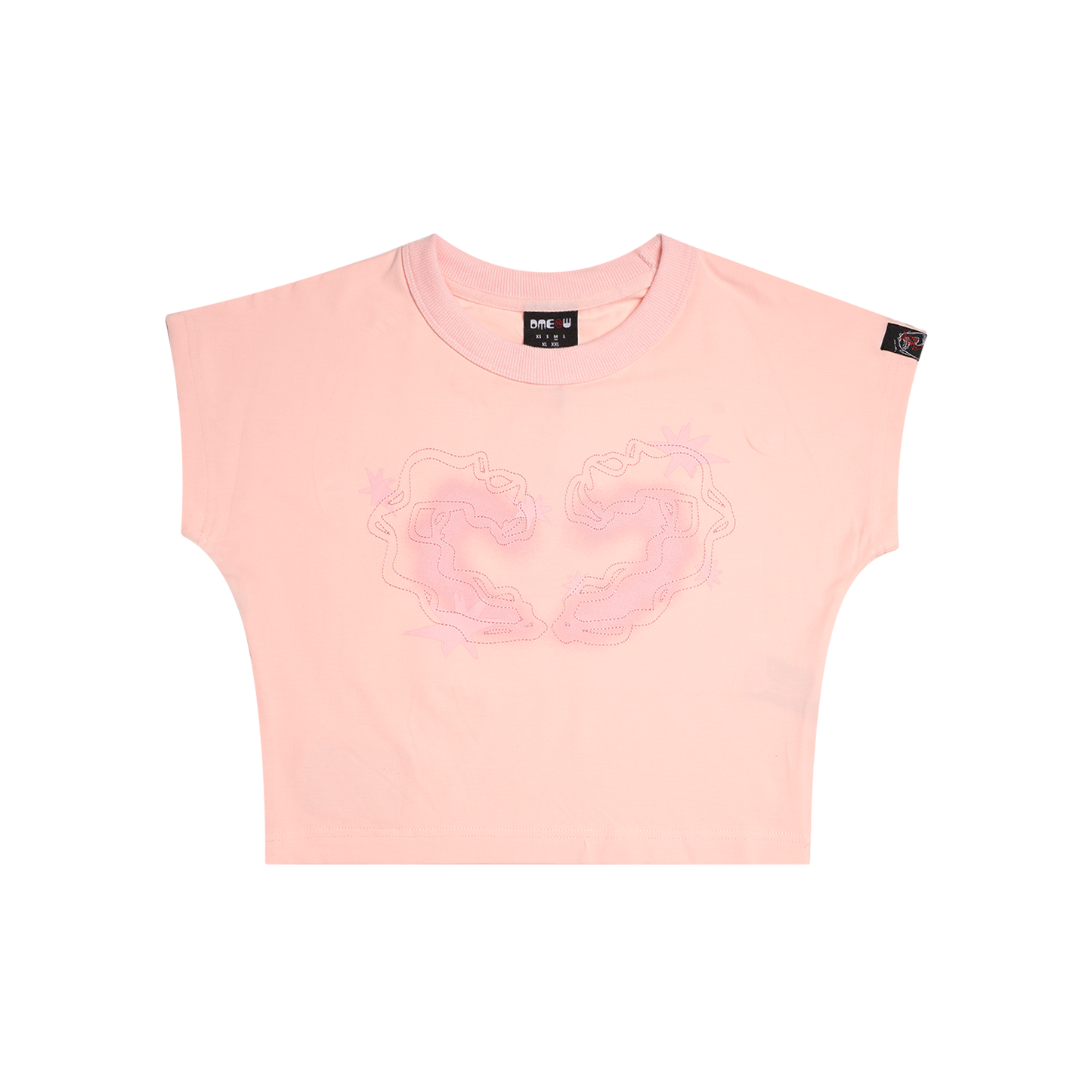 EVIL HUGGY TEE Pink
