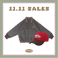 11.11 Bundle Sales Baseball Cap • Two Tone + Baseball Jacket