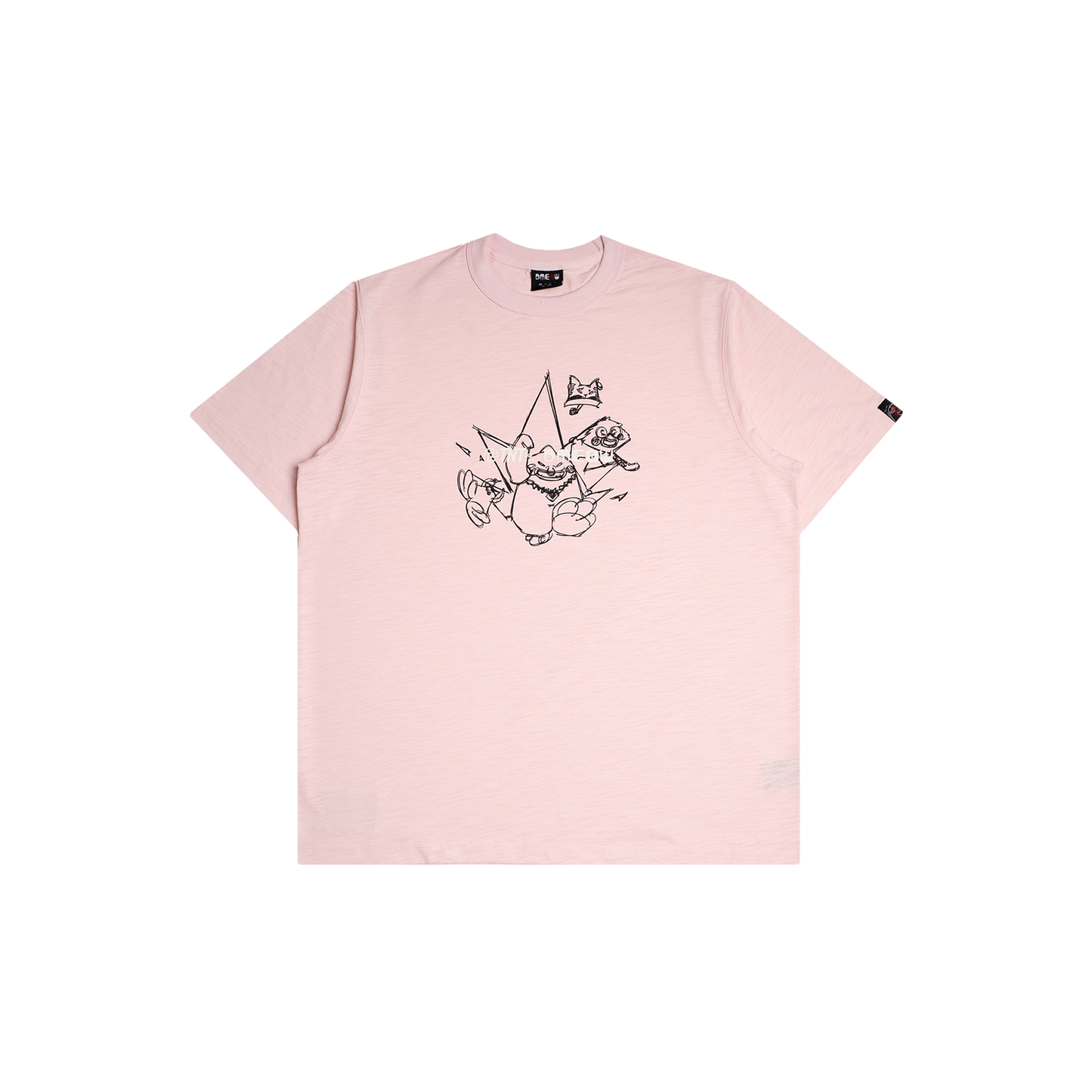 INFAMOUS LOGO TEE Pink