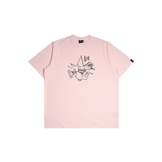 INFAMOUS LOGO TEE Pink