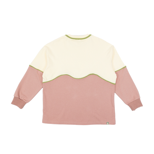 Layer Sweater • GreenPink