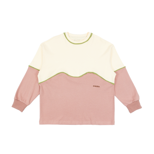 Layer Sweater • GreenPink