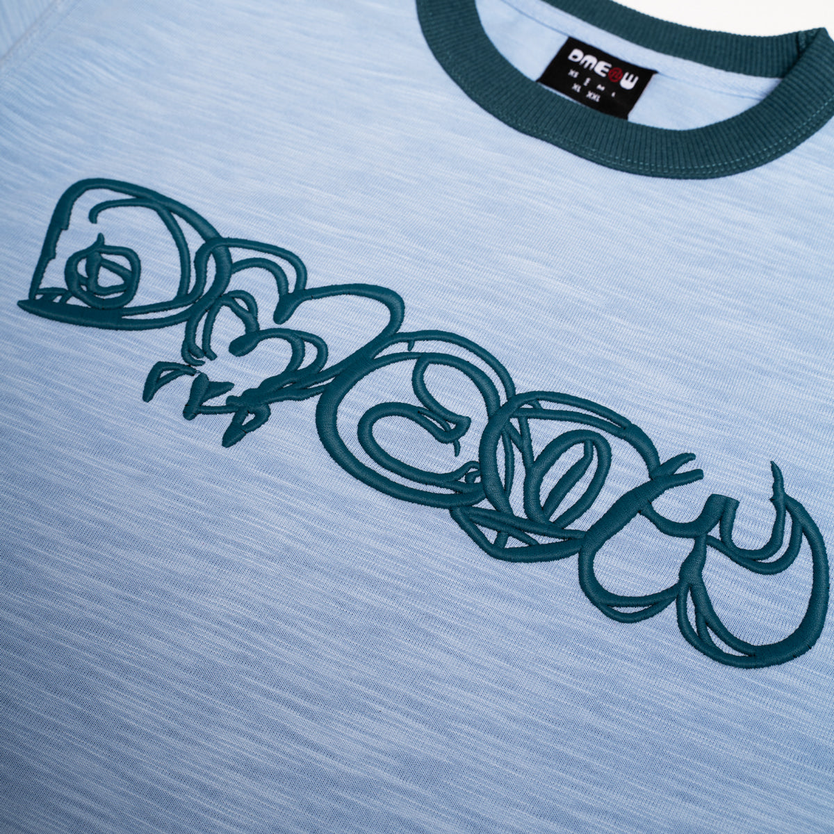 SCRIBBLE LOGO TEE Blue