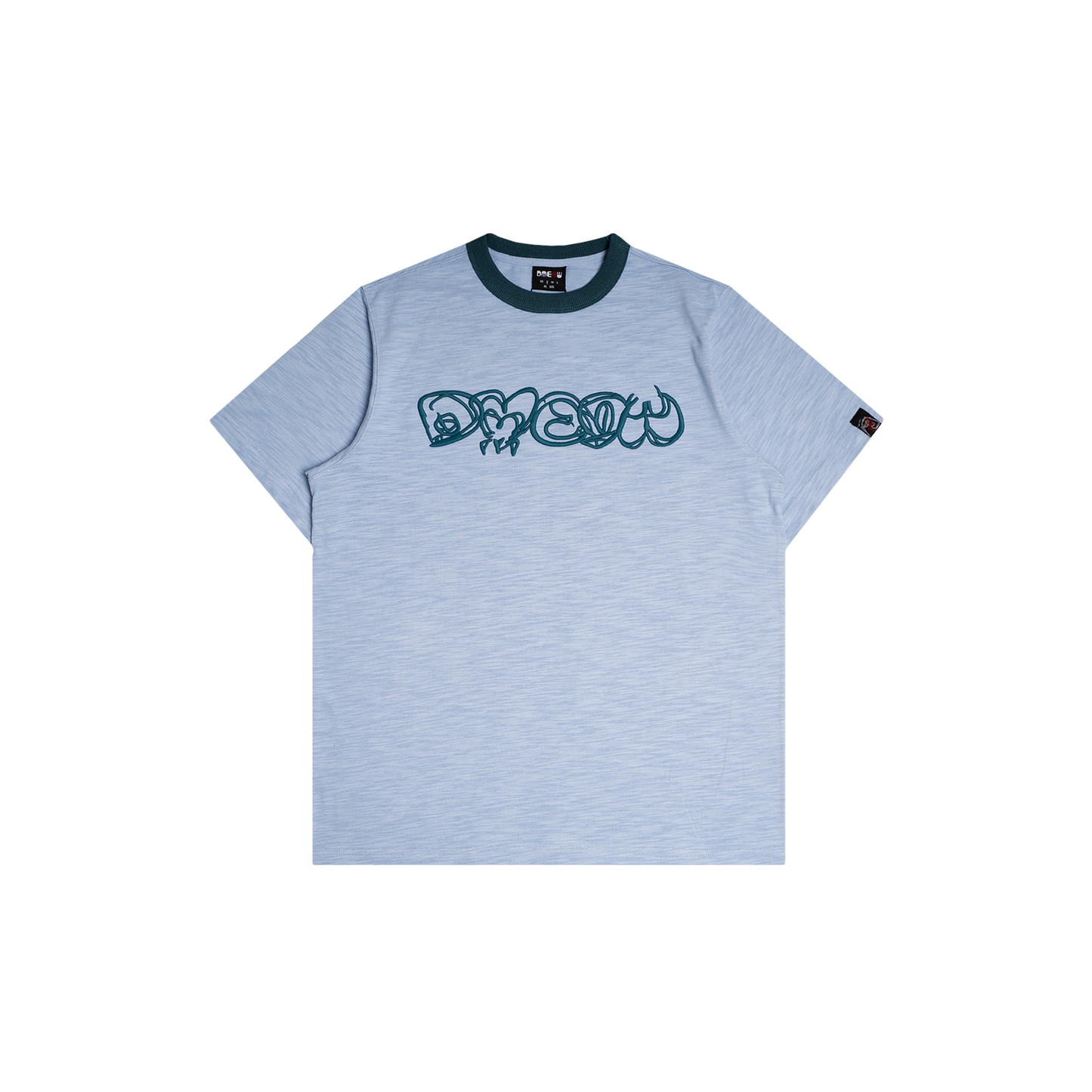 SCRIBBLE LOGO TEE Blue