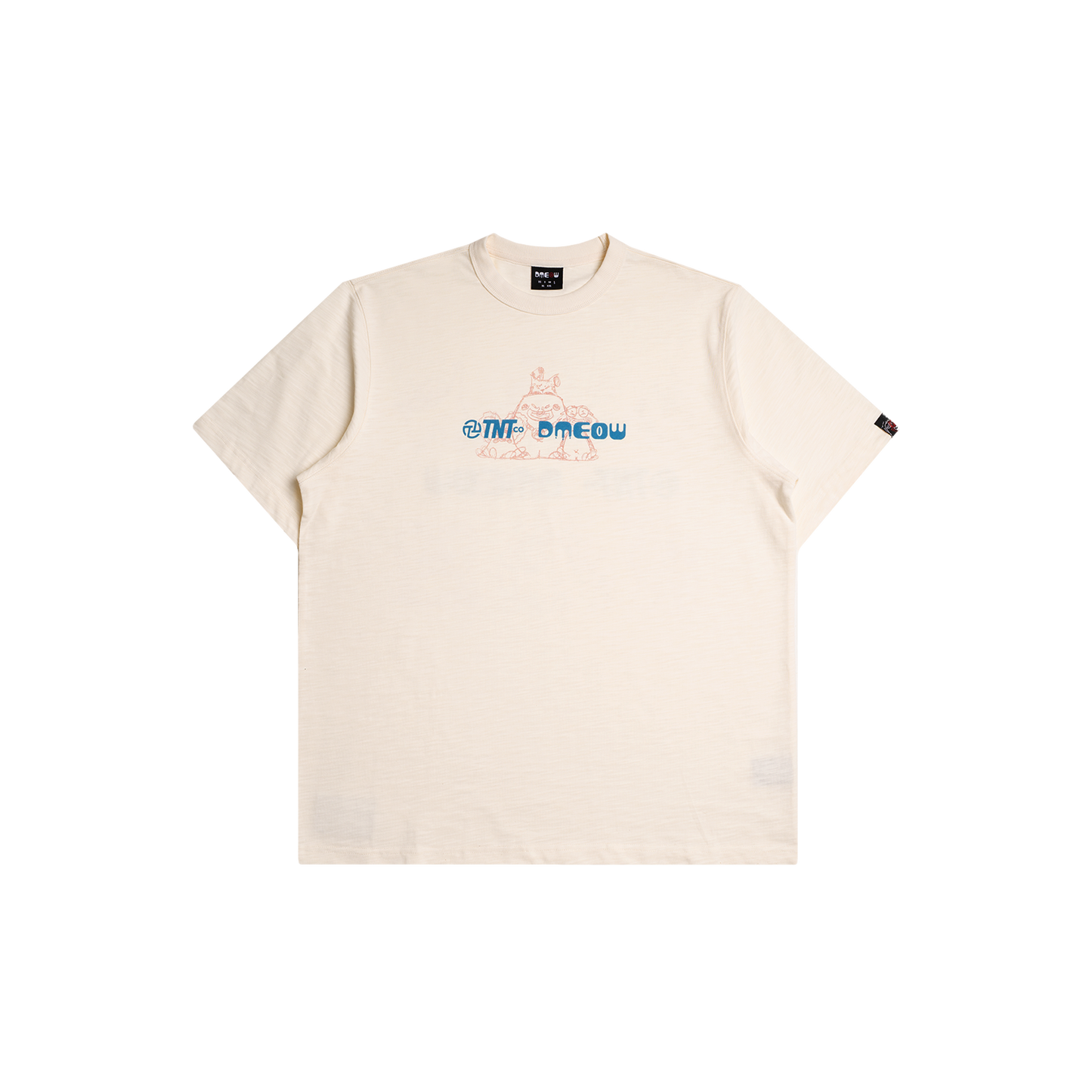 THUGS LOGO TEE Beige