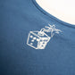 INFAMOUS BOXY TEE Blue