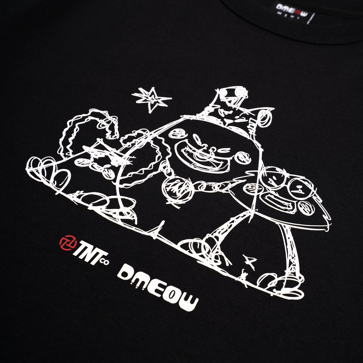ROWDY TEE Black