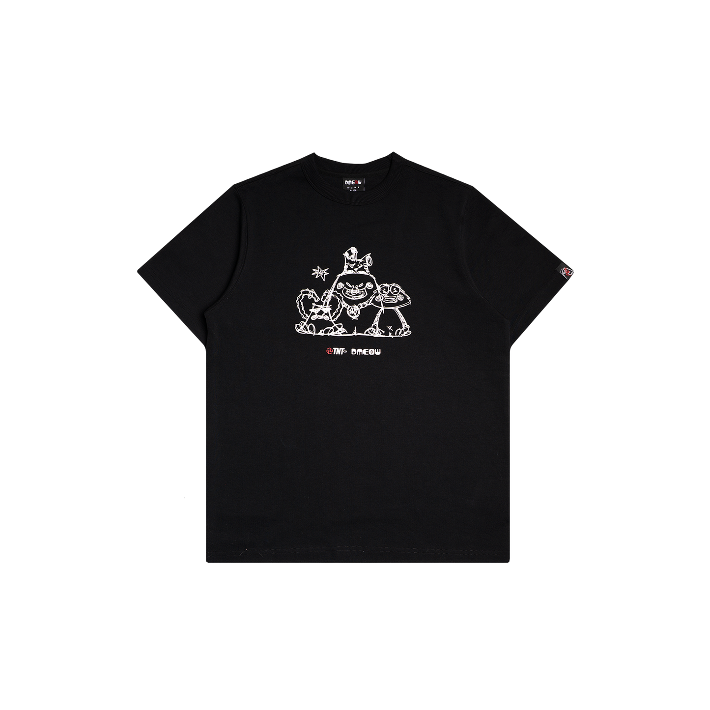 ROWDY TEE Black