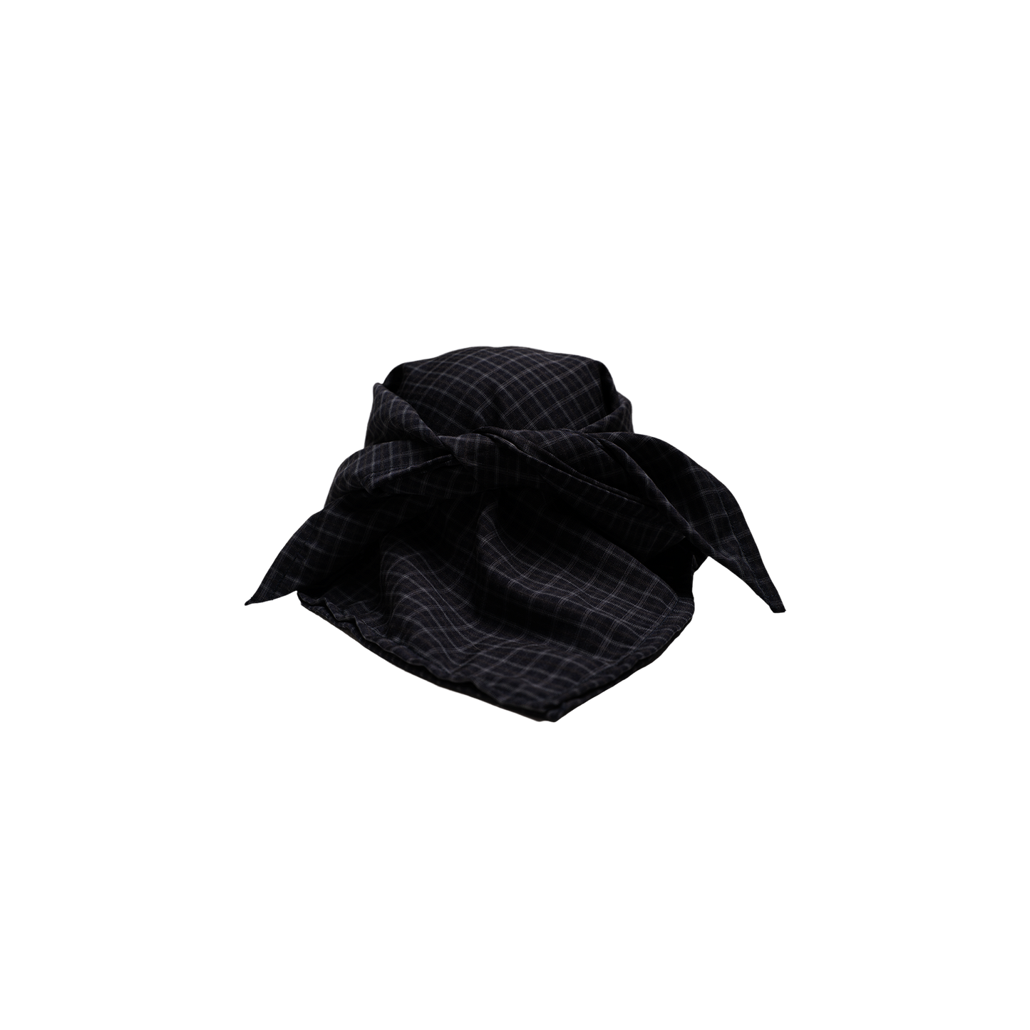 STUDDED LOGO CAP Black