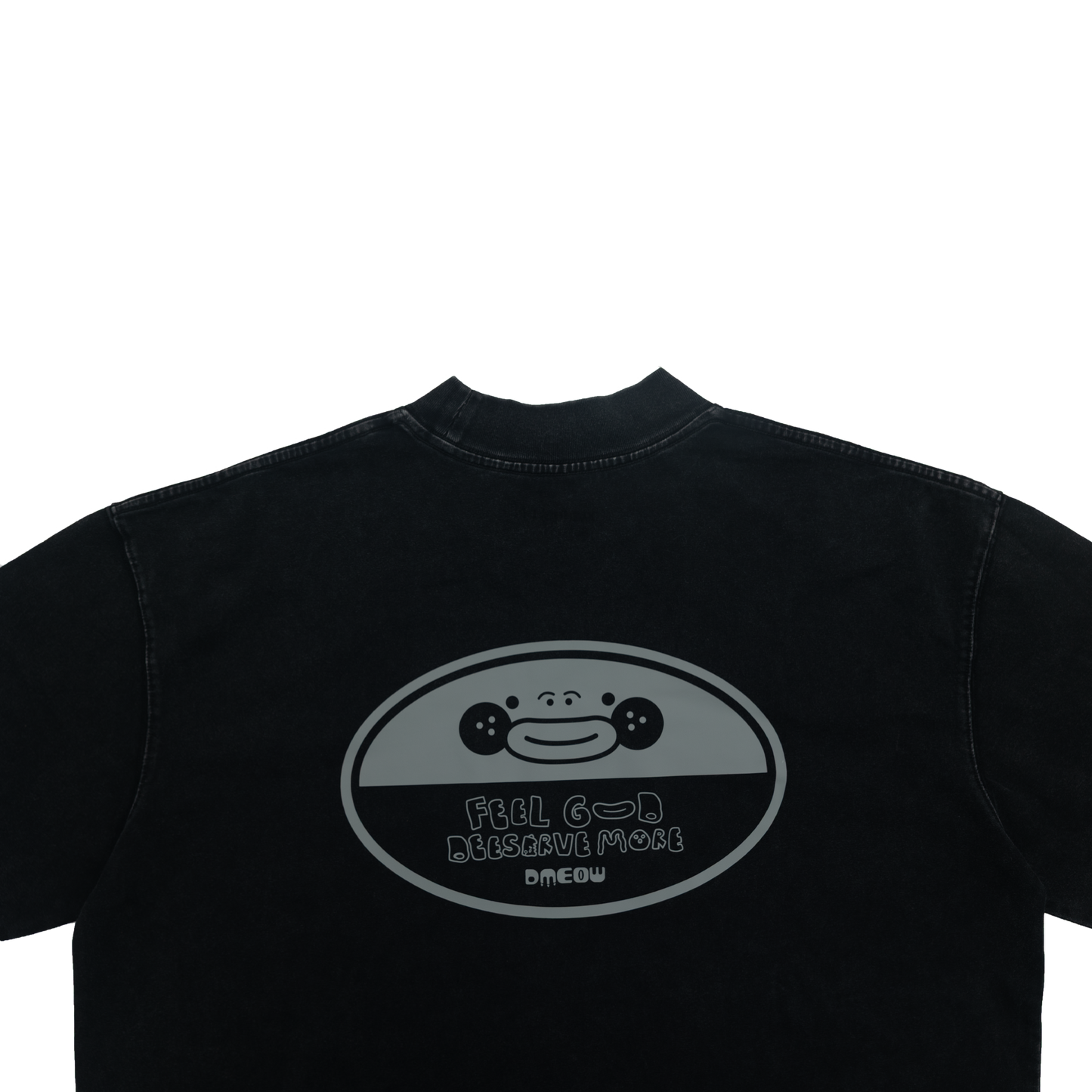 Stoned Wash Tee • Black