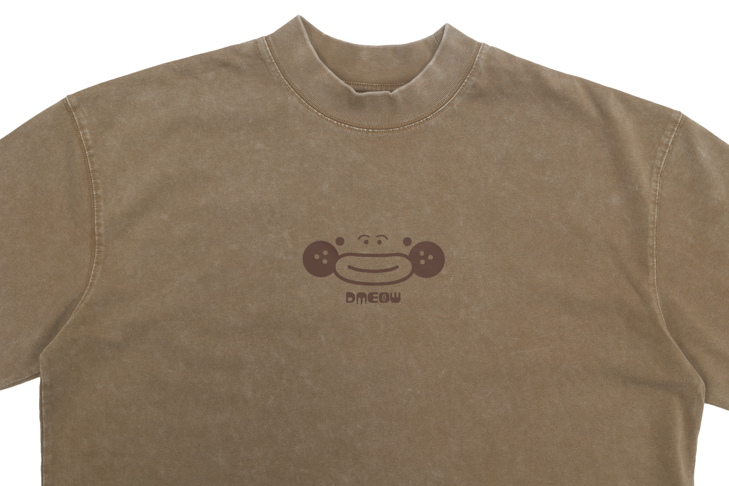 Stoned Wash Tee • Brown