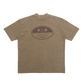 Stoned Wash Tee • Brown