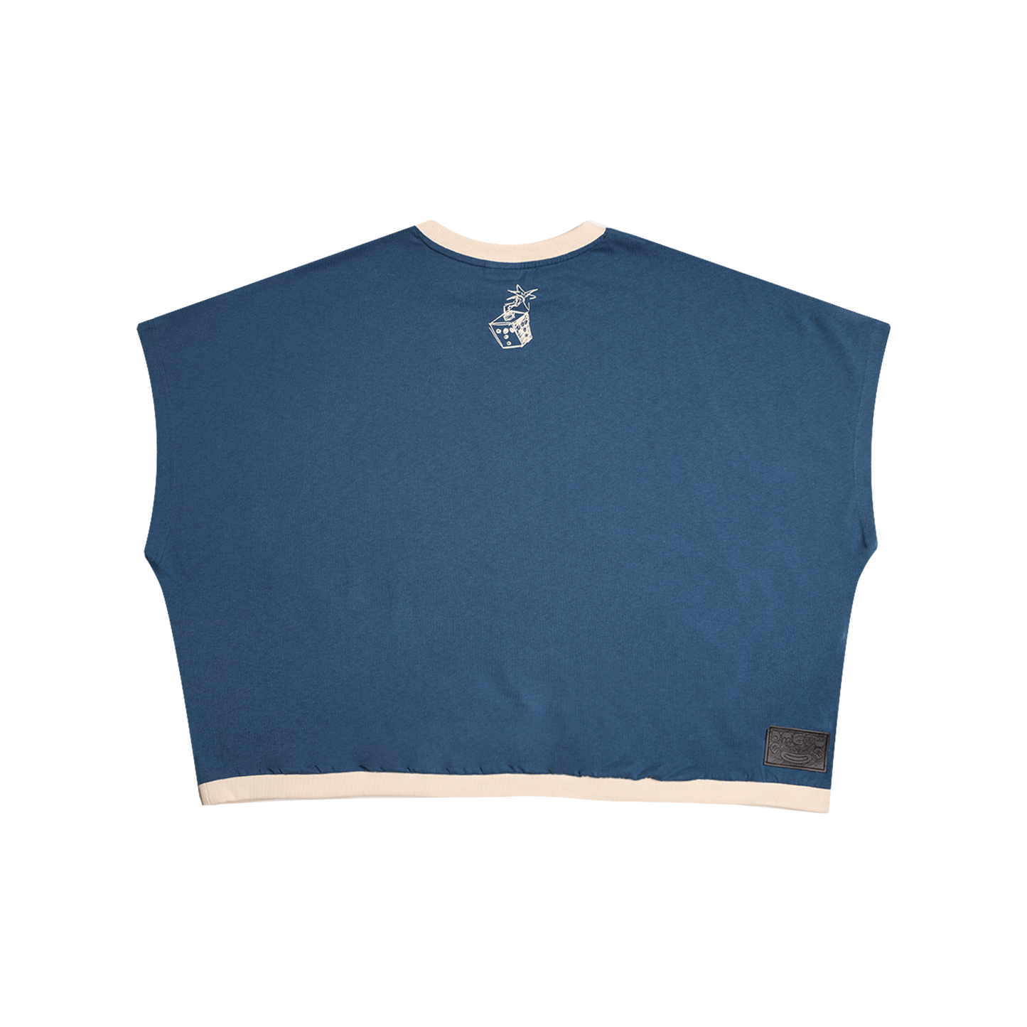 INFAMOUS BOXY TEE Blue