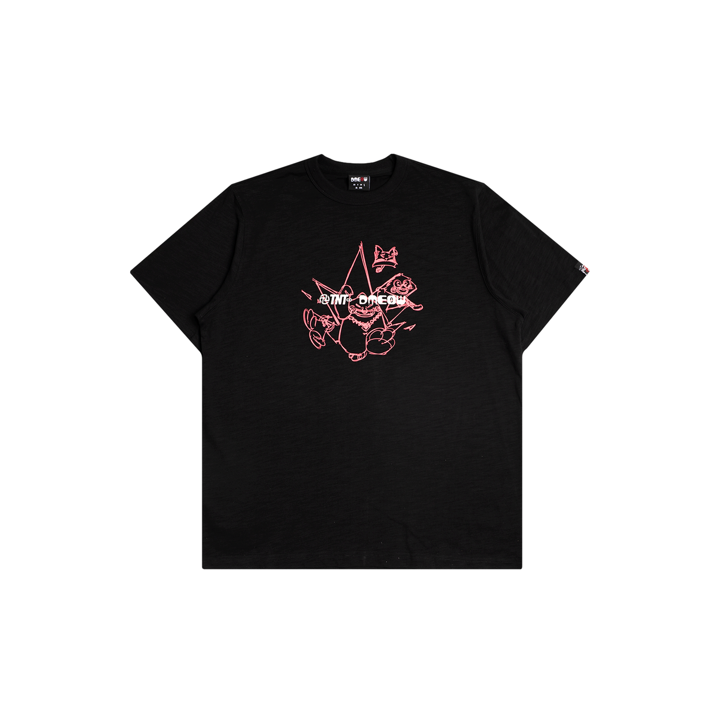 INFAMOUS LOGO TEE Black