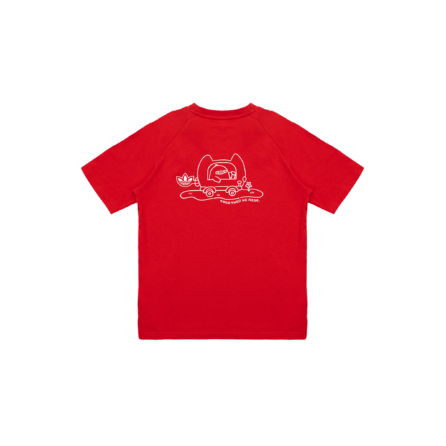 adidas | Dmeow Junior Tee • Red