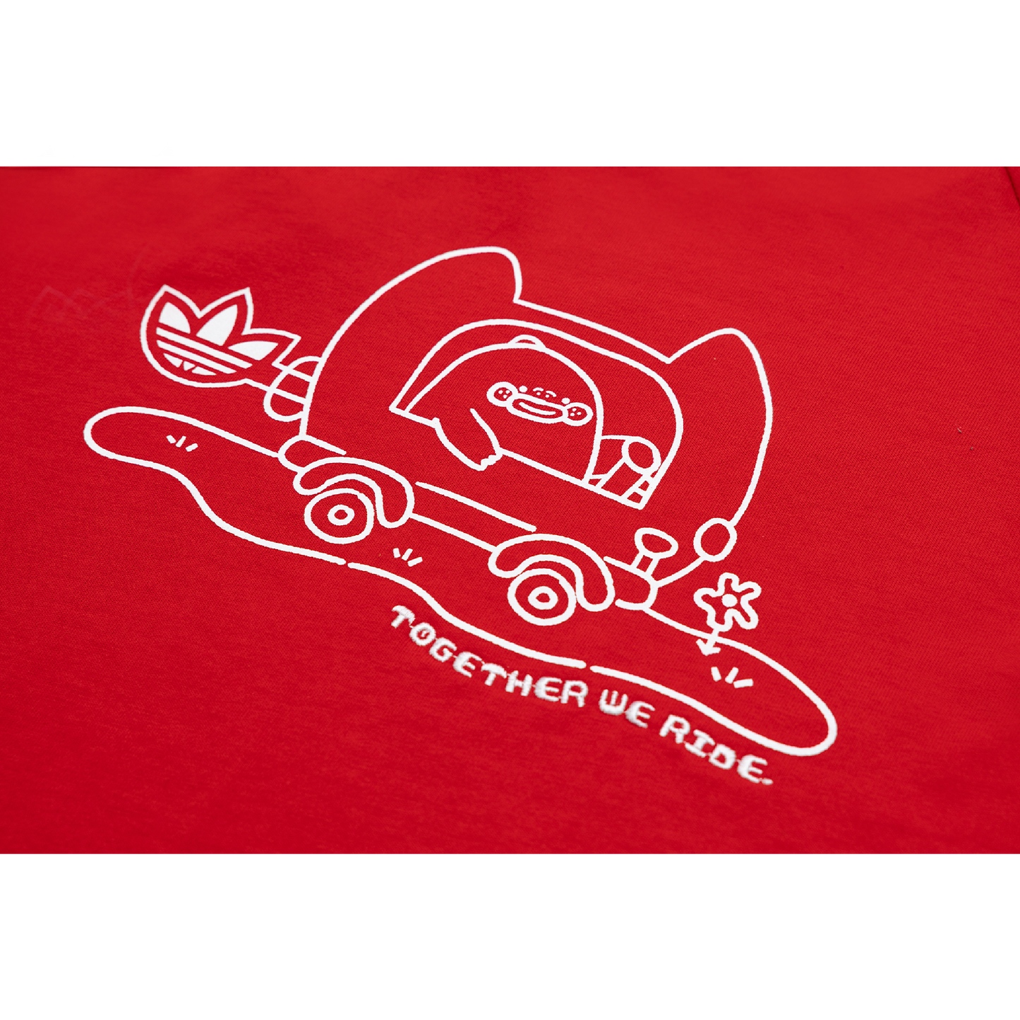 adidas | Dmeow Junior Tee • Red