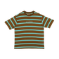 Basic Striped Tee • Pandan Peanut Butter