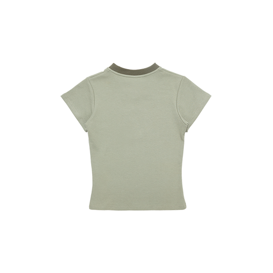 Cheongsam Tee • Olive