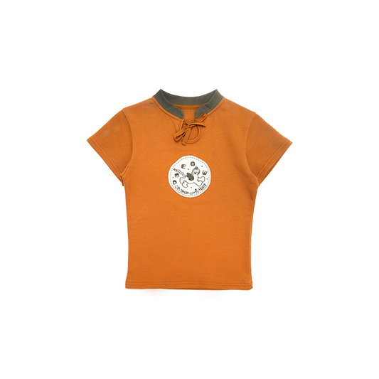 Cheongsam Tee • Orange