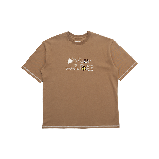 At Your Own Pace Tee • Choco