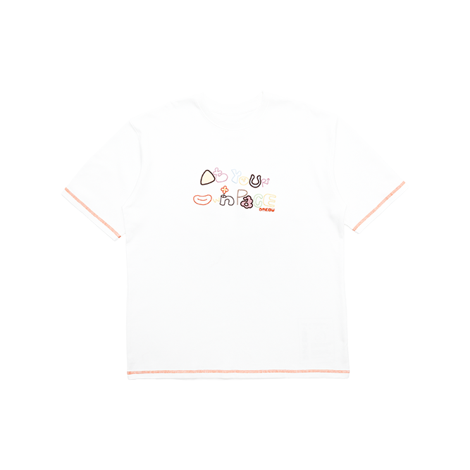 At Your Own Pace Tee • White