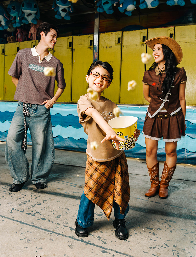 Striped Polo Tee • Choco